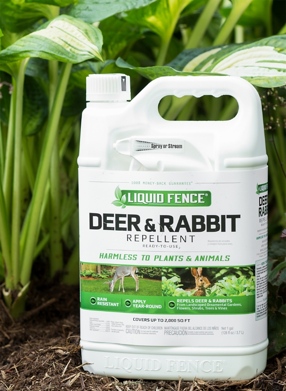 Liquid Fence HG-70109 Deer and Rabbit Repellent, Ready-to-Spray, 2000 sq-ft Coverage