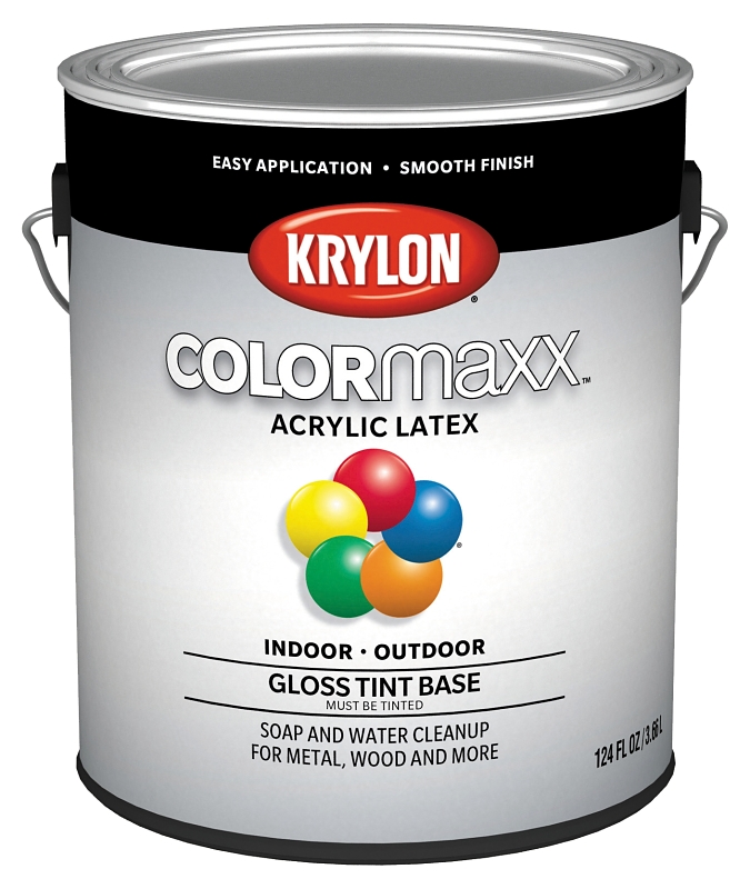 Krylon K05657007-16 Colormaxx Paint, Gloss, 1 gal