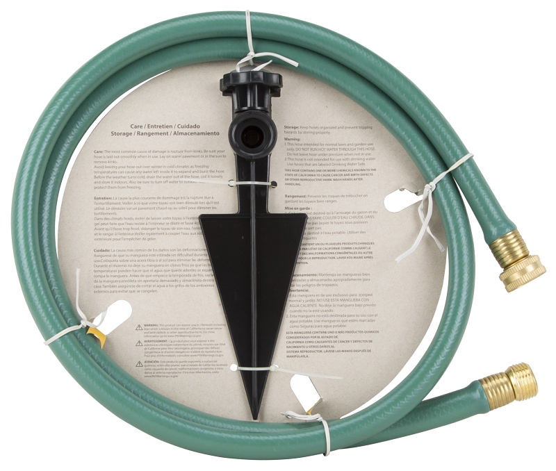 Landscapers Select 6GHWF Garden Hose Extender, 6 ft L, Female x Male, PVC, Green