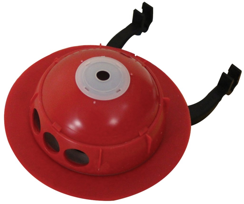 Korky 2023FR Toilet Flapper, Rubber, Red, For: All 3 in TOTO Models