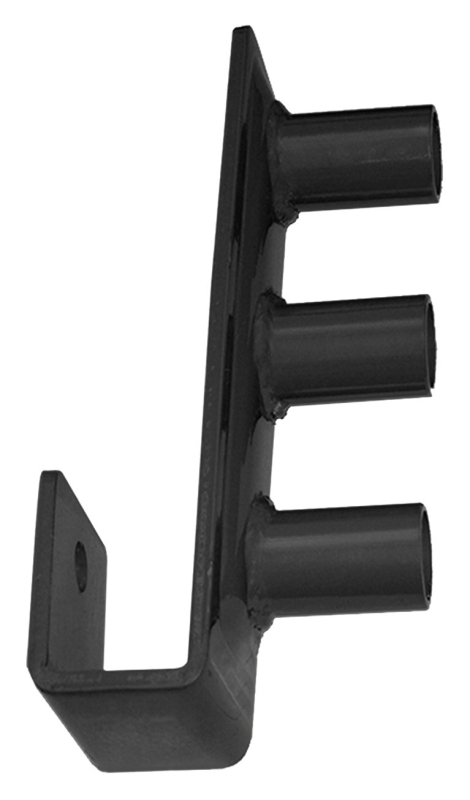 Pylex 12110 J-Fix Bracket, Steel, Black