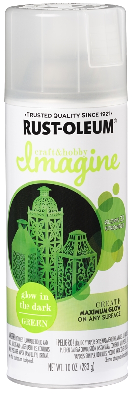 Rust-Oleum Imagine 353726 Craft Spray Paint, Green MAX, 10 oz, Can
