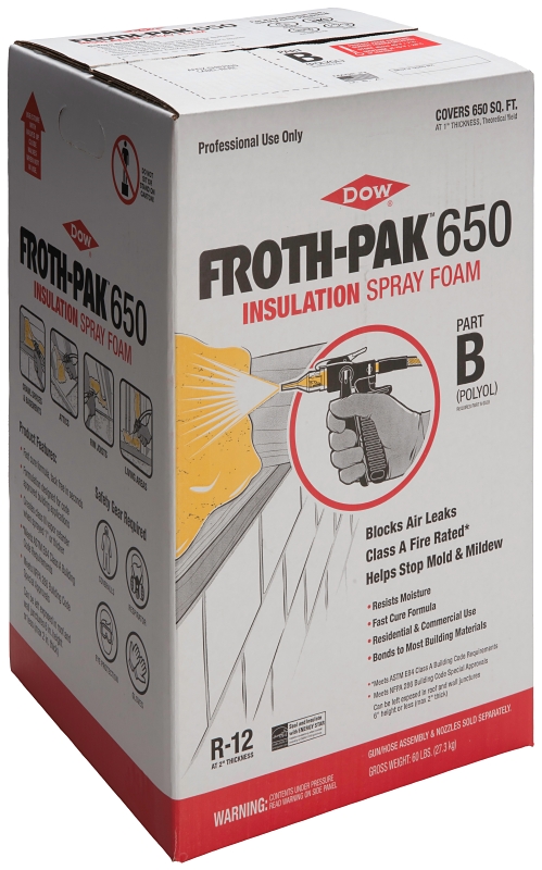 Dow 11096259 Foam Insulation, Cream