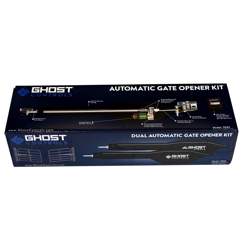 Ghost Controls TDS2 Series Gate Opener Kit, Includes: Primary Operator Arm with 6 ft of cable