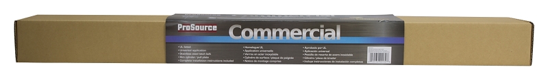 ProSource 8000-80NLS-AS Panic Bar, 32-1/2 in W, Stainless Steel/Steel/Zinc Alloy, Powder-Coated, 1-3/4 in Thick Door