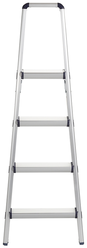 Xtend+Climb FT-4 Ultralight Step Stool, 64 in H, 4-Step, 225 lb, Aluminum