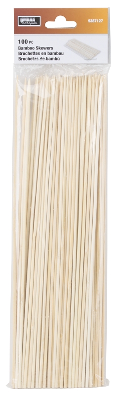 Omaha BBQ-37236 Skewer, 12 in L, Bamboo