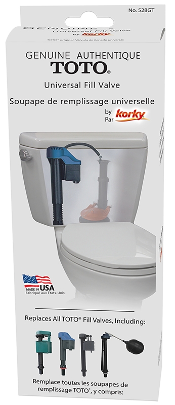 Korky 528GFR Fill Valve, For: TOTO Toilets