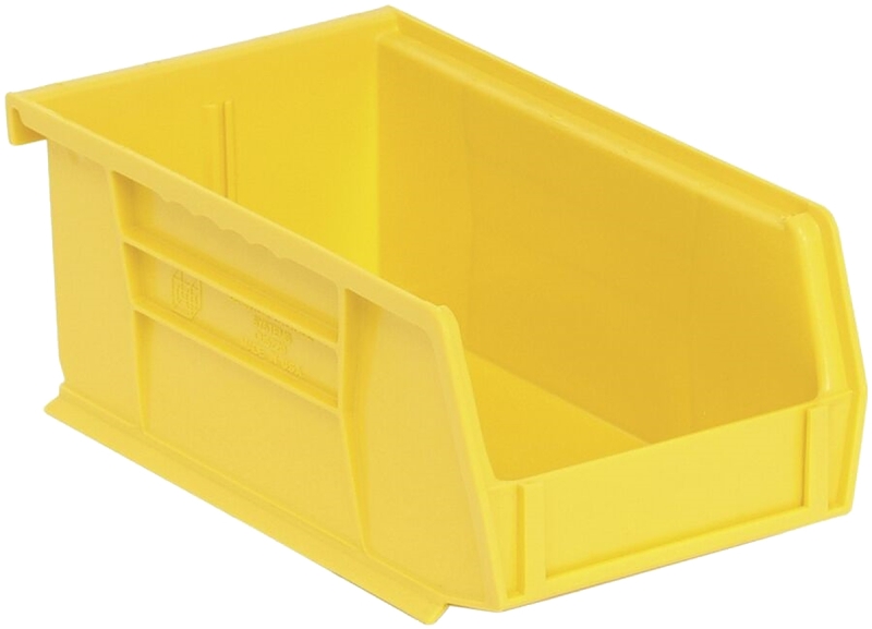 Quantum Storage Systems RQUS220YL-UPC Small Storage Bin, Polymer, Yellow