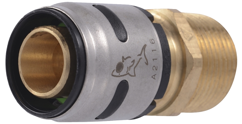 SharkBite EvoPEX K134A Adapter, 3/4 in, Push-Fit x MHT, 160 psi Pressure  #VORG4988689, K134A