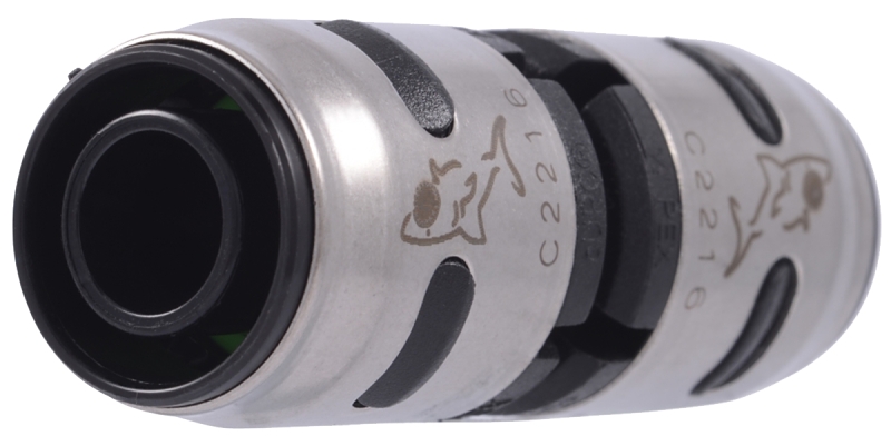 SharkBite EvoPEX K008A6 Pipe Coupling, 1/2 in, 160 psi Pressure, 6 PK