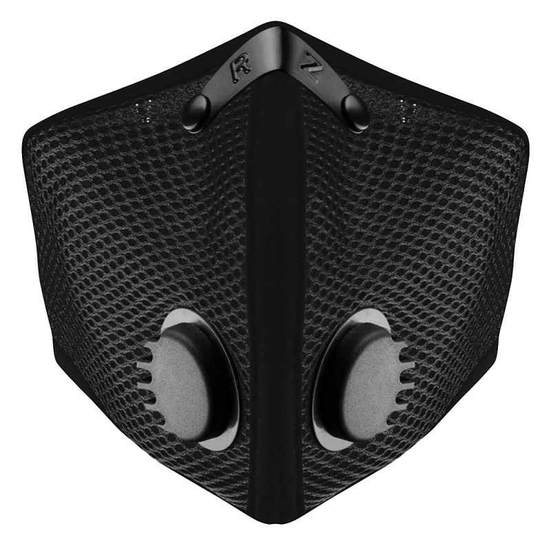 RZ M2 Series 43644 Mesh Mask, M Mask, 0.1 um, Nylon Facepiece, Black