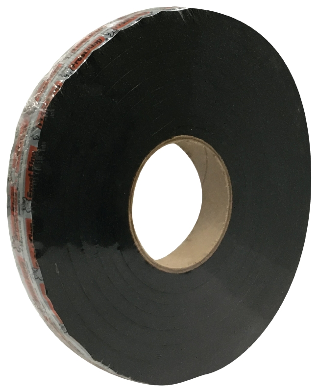 Frost King COLORmaxx Series EF41 Weather Seal, 1 in W, 13 ft L, 1 in Thick, Foam Silicone, Black