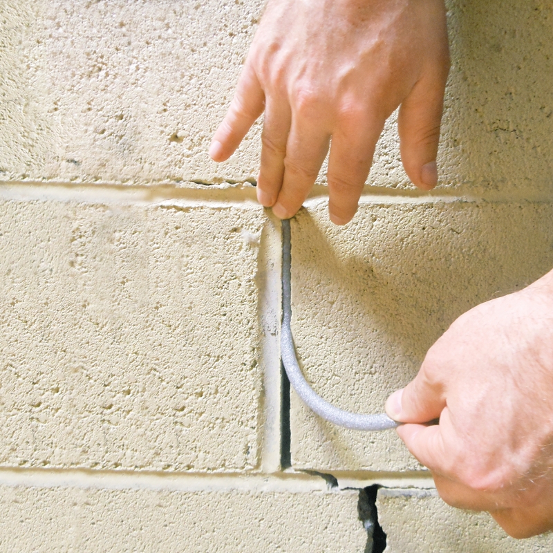 Frost King C21H Caulk Saver, 3/8 in Dia, 20 ft L, Polyfoam, Gray