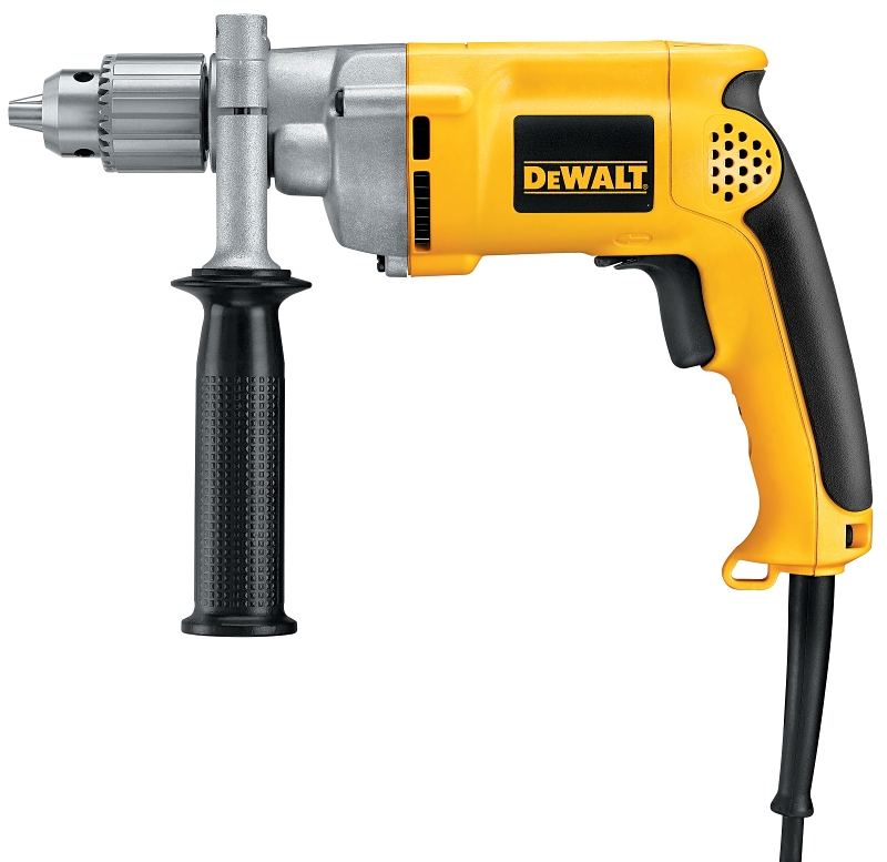 DeWALT DW235G Electric Drill, 7.8 A, 1/2 in Chuck, Keyed Chuck