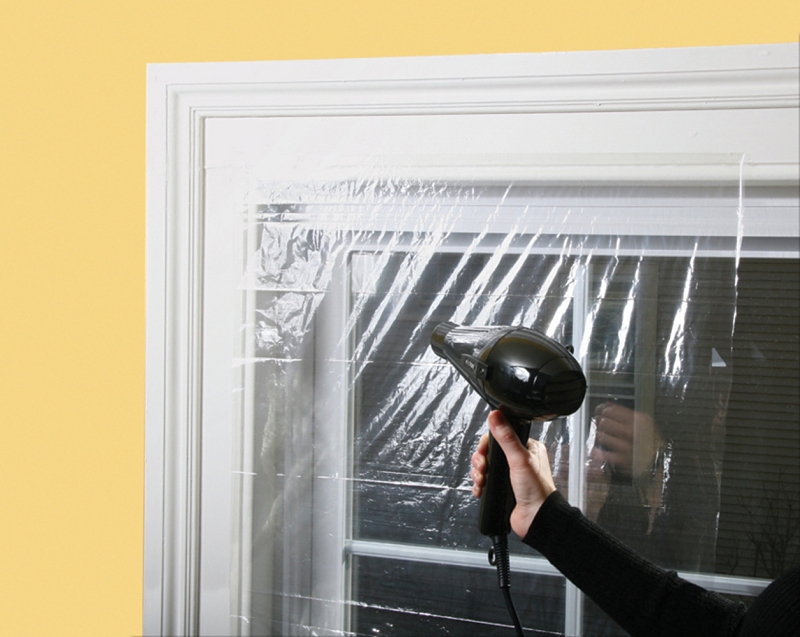 Frost King V73/9H Indoor Shrink Window Kit, 42 in W, 0.75 mil Thick, 5.2 ft L, Plastic, Clear