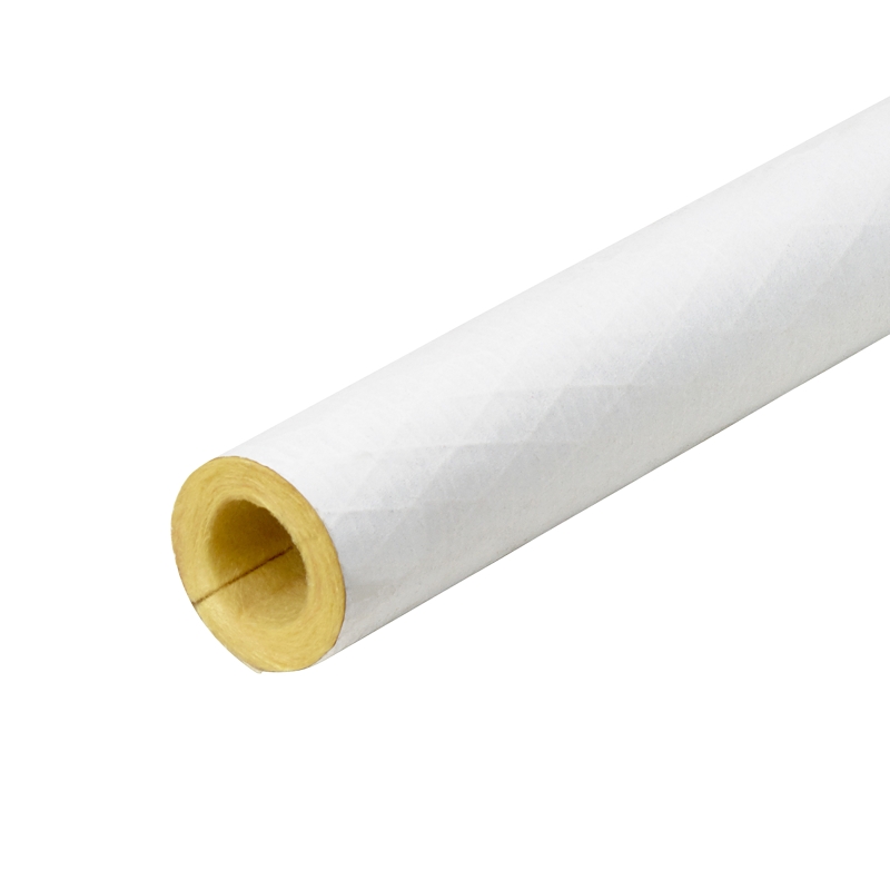 Frost King F12X Tubular Pipe Cover, 3 ft L, Fiberglass, White, 1 in Pipe
