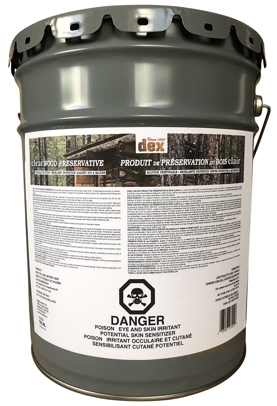 Circa 1850 DEX 230120 Wood Preservative, Clear, 5 gal