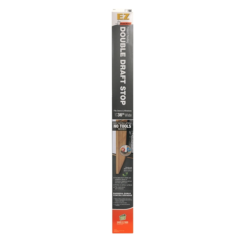 Frost King DDS1 Double Draft Stop, Fabric, Brown