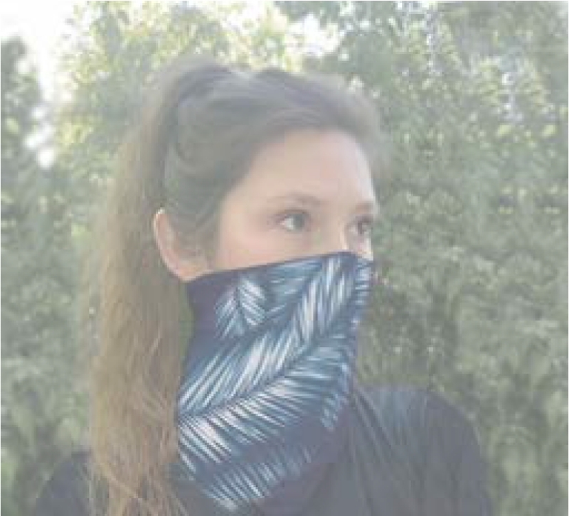 Quagga P11721-NVY Safety Scarf, Navy