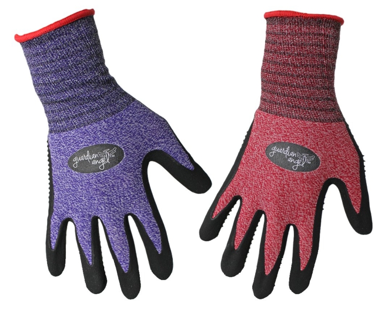Boss KIT-KIT-S Gloves, S, Knit Wrist Cuff, Purple/Red