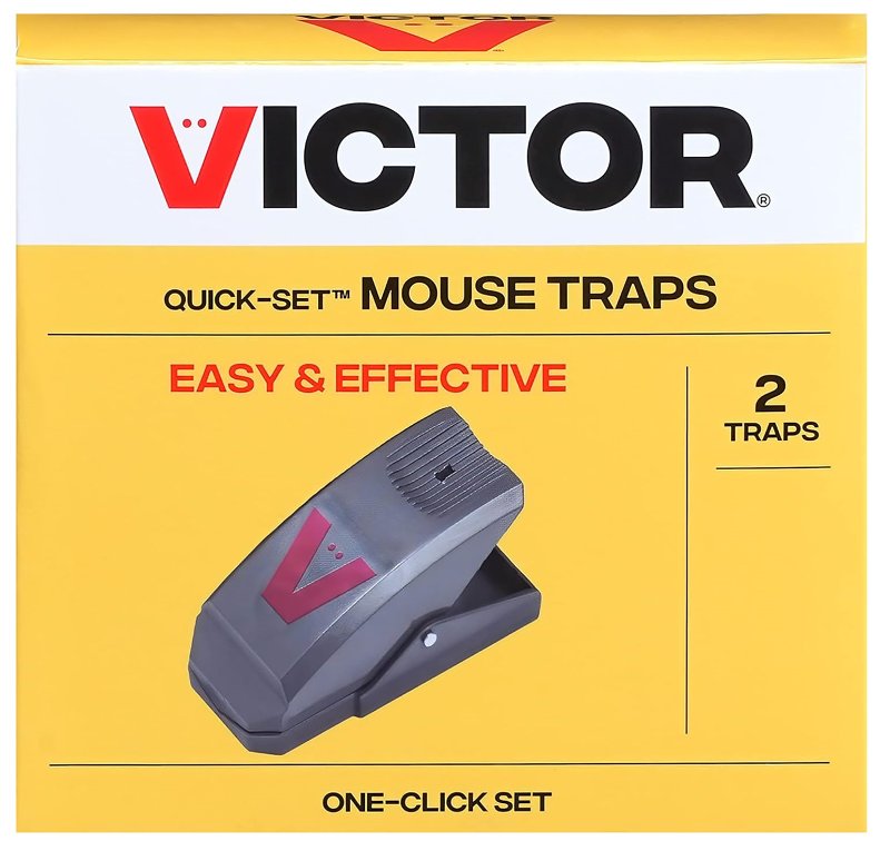 Victor Quick-Set Series M137 Mouse Trap #VORG6779656, M137B