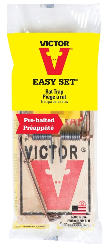 Victor Easy Set Professional Wooden Rat Traps 