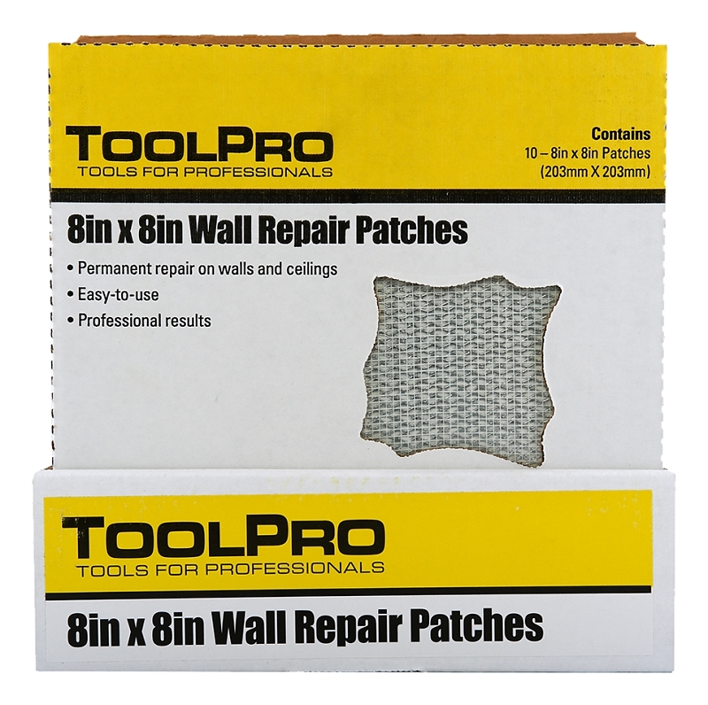 Toolpro TP04780 Drywall Repair Patch, 10 Pack