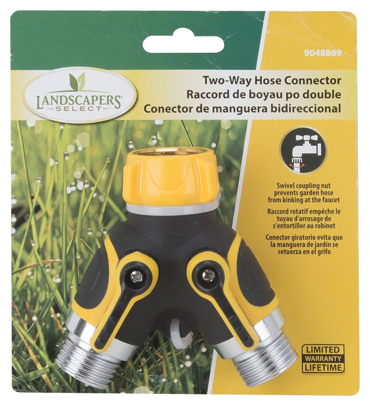 Landscapers Select YPC2 Hose Connector, Dual Outlet
