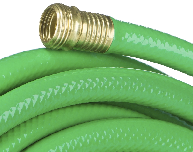 Swan SNWF58100 Garden Hose, 100 ft L, Vinyl, Green