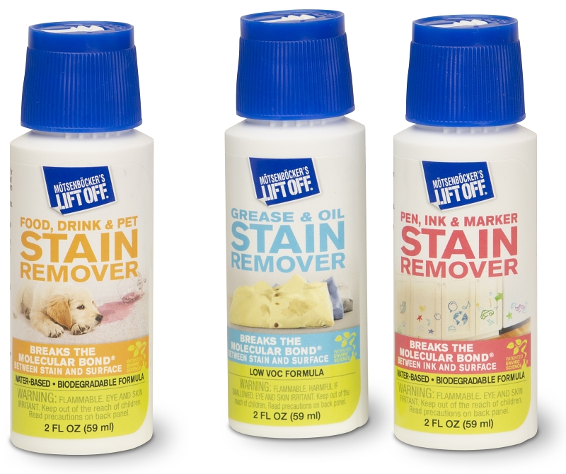 Motsenbocker's Lift Off 421-01 Stain Removal Kit, 12 oz, Liquid, Mild, Clear