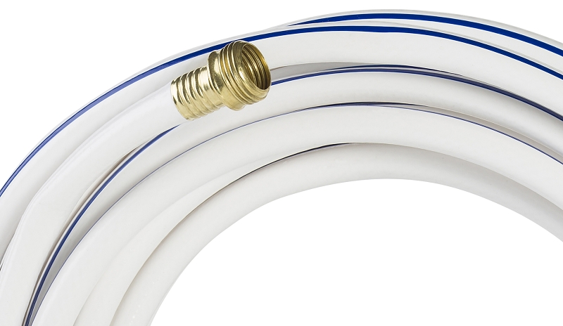 Swan MRV12025 Water Hose, 1/2 in ID, 25 ft L, White