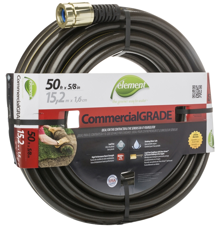 Swan ELIH58050 Garden Hose, Female, 50 ft L