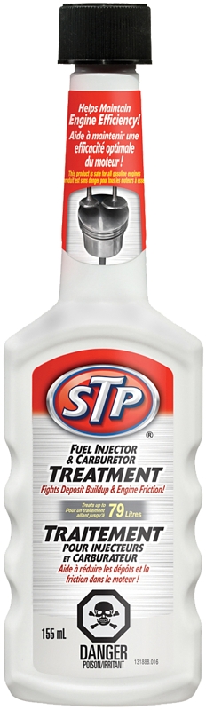 STP 17116 Fuel Injector and Carburetor Treatment, 155 mL Bottle