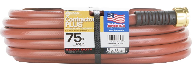 Swan SNCG58075 Garden Hose, 75 ft L
