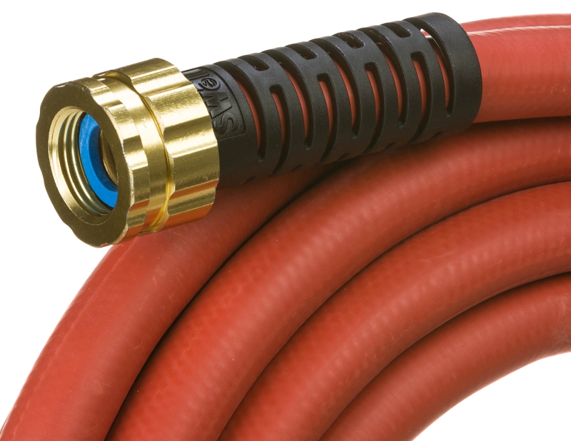 Swan SGHW58025 Garden Hose, 25 ft L, Rubber