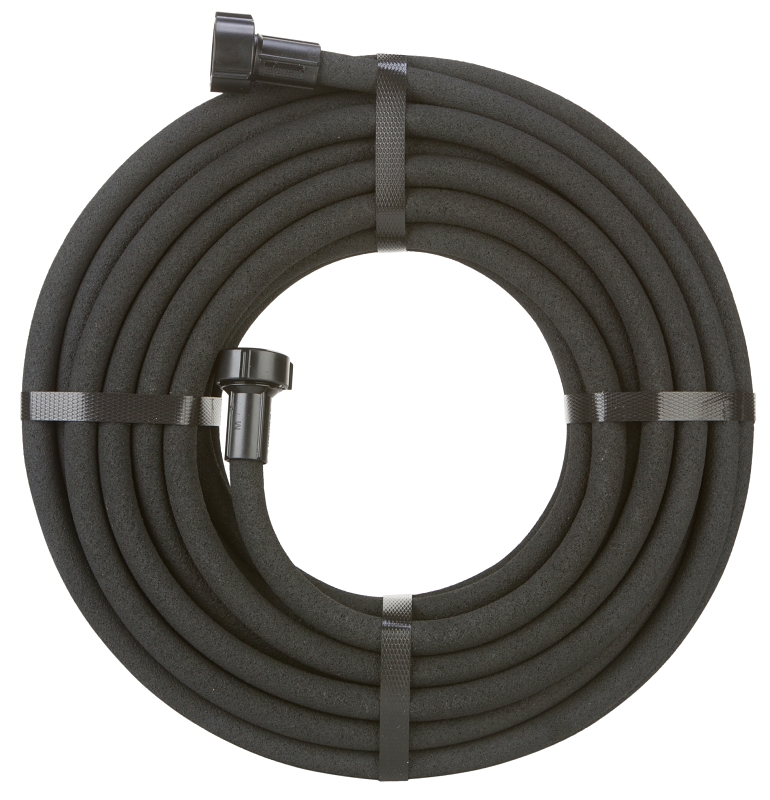 Swan ELSP38050 Soaker Hose, 50 ft L, Rubber, Black