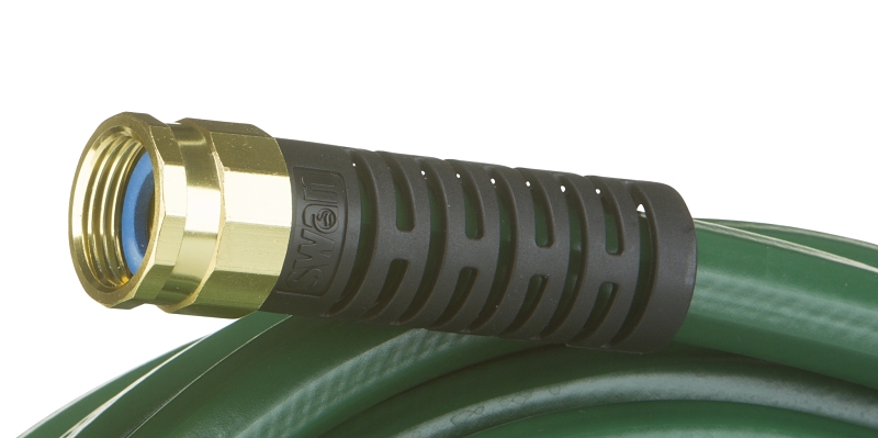 Swan SN7958050 Garden Hose, 50 ft L, Non-Vinyl Resin, Green