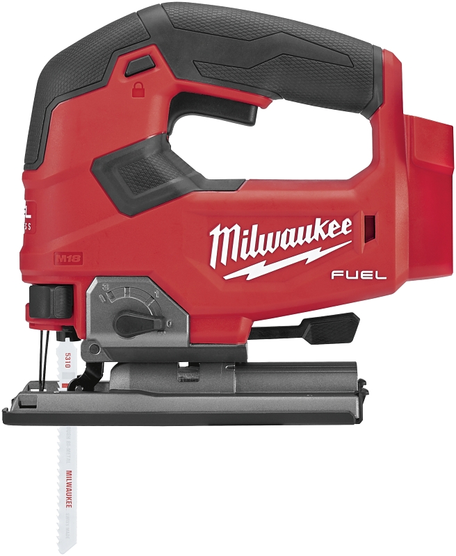 Milwaukee 2737-20 Jig Saw, Tool Only, 18 V, 5 Ah, 5-1/2 in Wood Cutting Capacity, 1 in L Stroke, 3500 spm