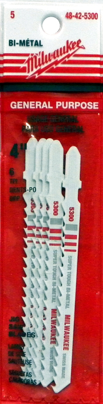BLADE JIG SAW BI-METAL 6T 4IN