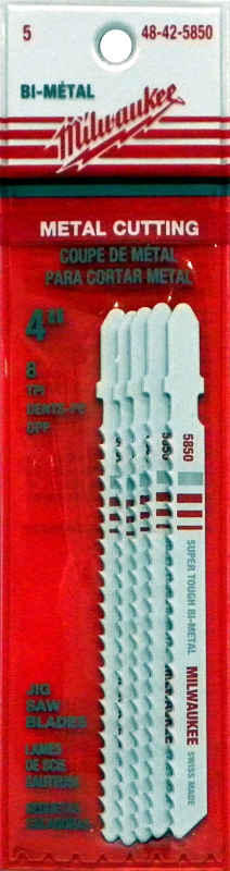 BLADE JIG SAW BI-METAL 8T 4IN