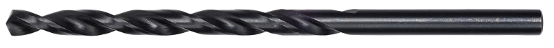 Milwaukee 48-89-2716 Jobber Drill Bit, 5/32 in Dia, 3-1/8 in OAL, Parabolic Flute, 5/32 in Dia Shank, Round Shank