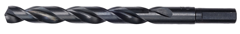 Milwaukee 48-89-2733 Jobber Drill Bit, 27/64 in Dia, 5-3/8 in OAL, Parabolic Flute, 3/8 in Dia Shank