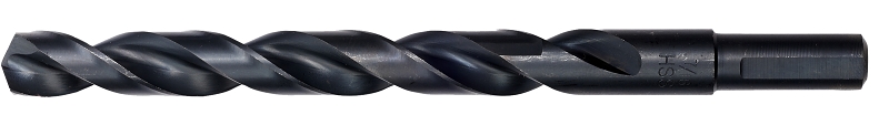 Milwaukee 48-89-2734 Jobber Drill Bit, 7/16 in Dia, 5-1/2 in OAL, Parabolic Flute, 3/8 in Dia Shank