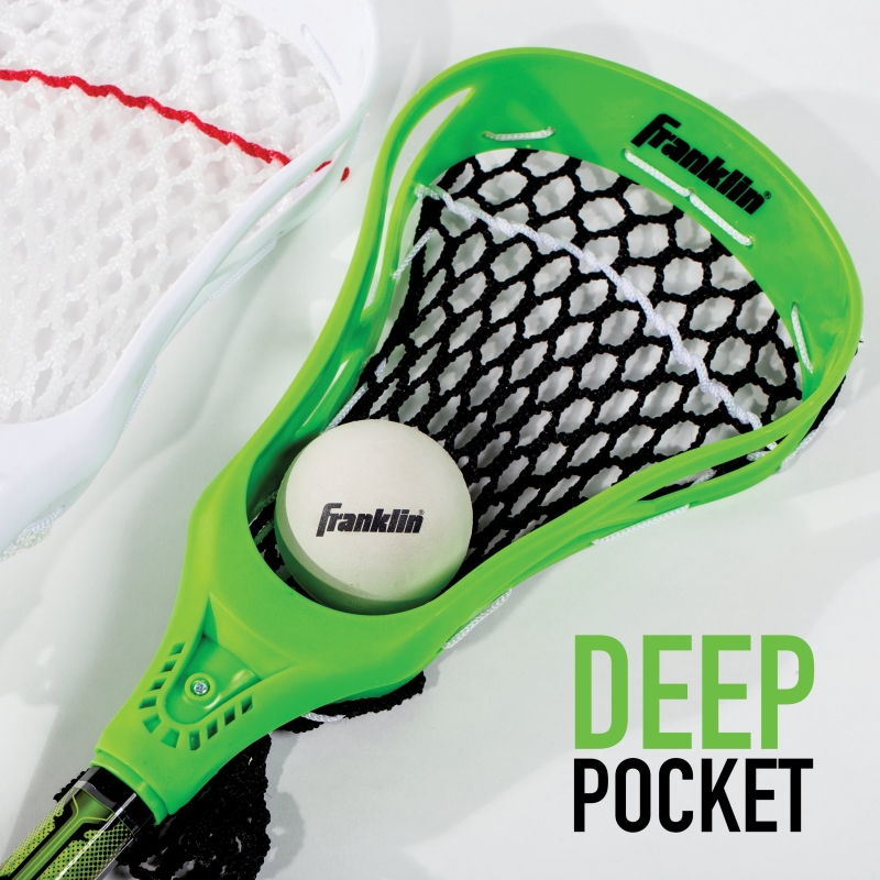 Franklin Sports 60018A Youth Lacrosse Set, 32 in L, ABS, Assorted