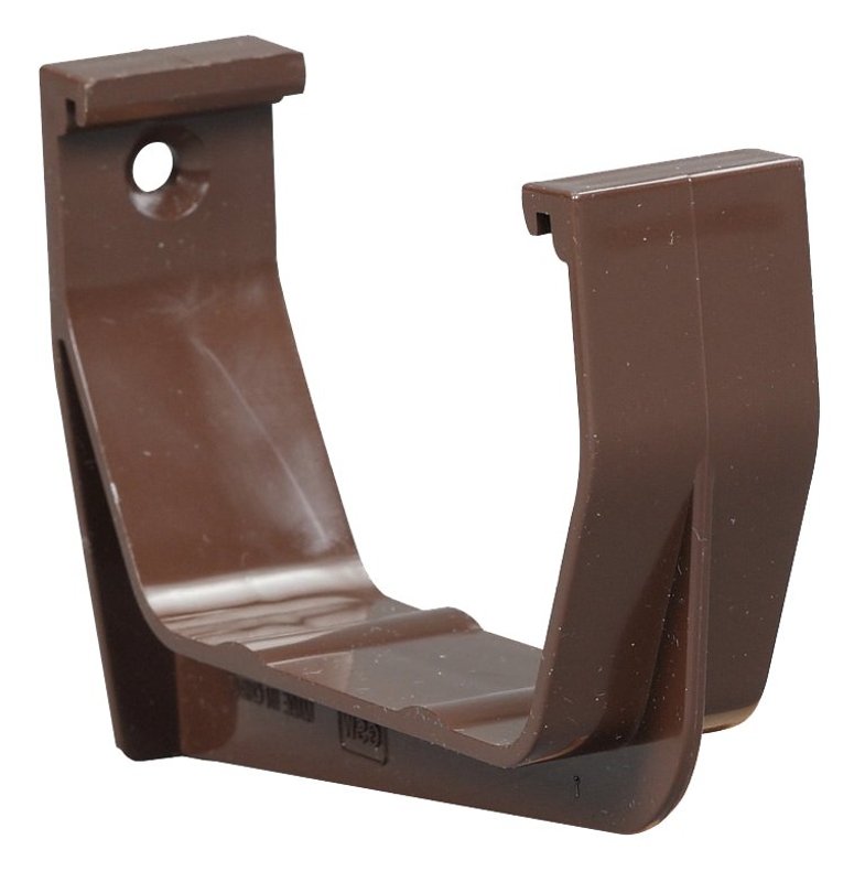 Euramax T1419 Exterior Gutter Hook, Vinyl, Brown