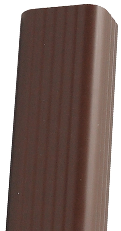 Euramax M1593 Roofing Gutter, 10 ft L, 3 in W, Steel