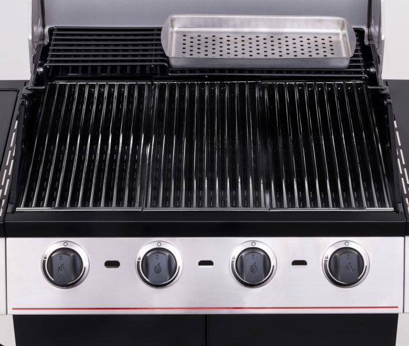Char-Broil 463341021 Gas Grill, Liquid Propane, 2 ft 1/2 in W Cooking Surface, 1 ft 5-3/32 in D Cooking Surface