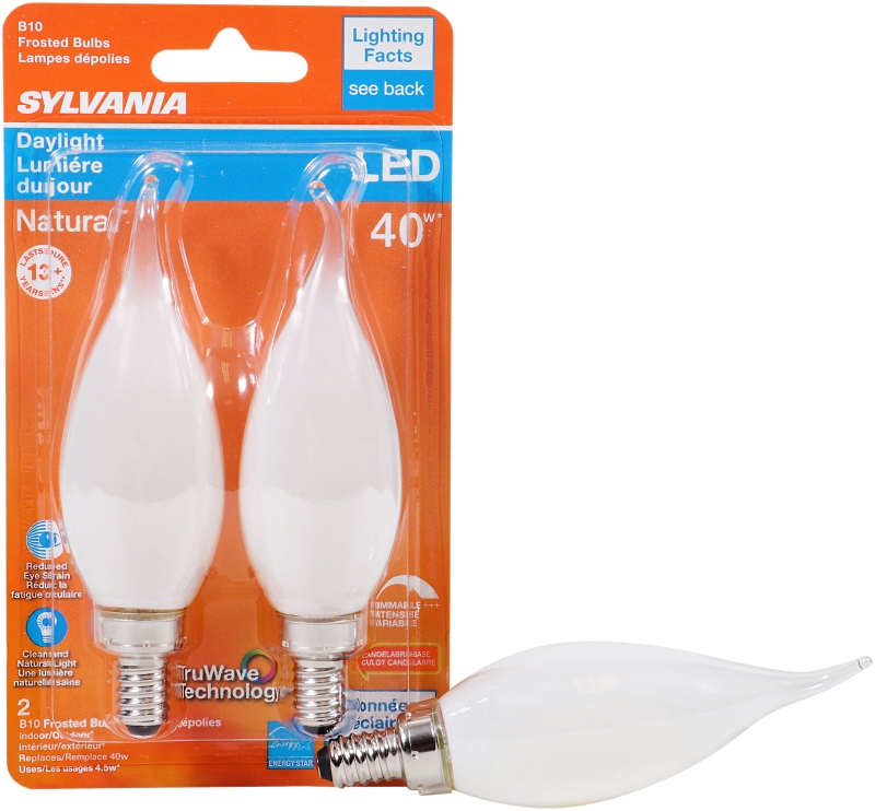 BULB LED B10/C FROST DAYLT 4W