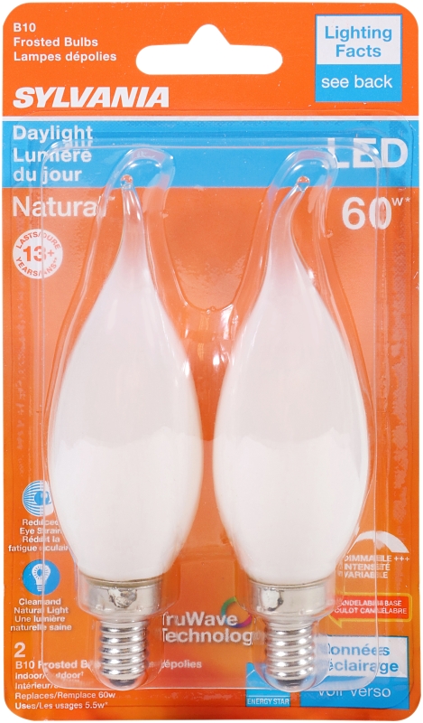 BULB LED B10/C FROST DAYLT 5W